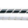 ケーブルカバー ケーブルプロテクター ケーブルタイ スパイラル 内寸直径15mm 2m巻き DIY 配線 CA-SP15