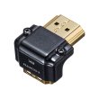 画像2: HDMIアダプタ HDMI アダプタ L字型 上向き オス メス コネクタ パソコン アクセサリー AD-HD26LU (2)